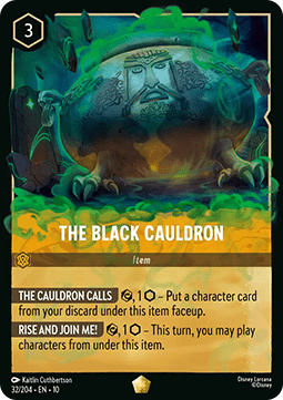 The Black Cauldron (V.1) [10WHI-32] (Whispers in the Well) (Legendary)
