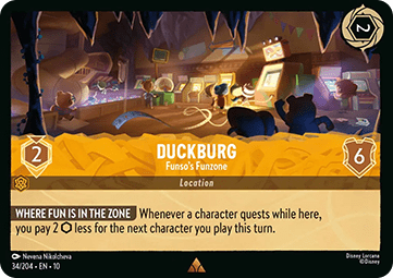 Duckburg - Funso’s Funzone [10WHI-34] (Whispers in the Well) (Rare)