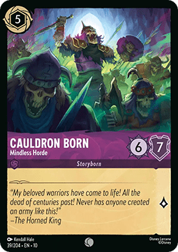 Cauldron Born - Mindless Horde [10WHI-39] (Whispers in the Well) (Common)