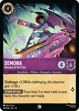 Demona - Betrayer of the Clan [10WHI-40] (Whispers in the Well) (Common)