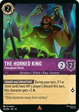 The Horned King - Triumphant Ghoul (V.1) [10WHI-49] (Whispers in the Well) (Rare)