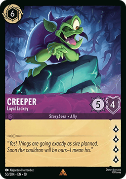 Creeper - Loyal Lackey [10WHI-50] (Whispers in the Well) (Rare)