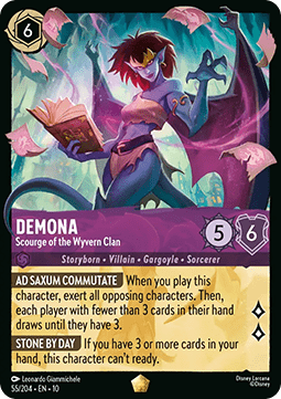 Demona - Scourge of the Wyvern Clan (V.1) [10WHI-55] (Whispers in the Well) (Legendary)