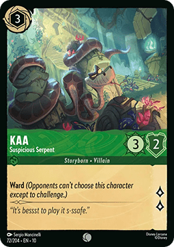 Kaa - Suspicious Serpent [10WHI-72] (Whispers in the Well) (Common)