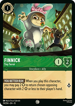 Finnick - Tiny Terror [10WHI-74] (Whispers in the Well) (Common)