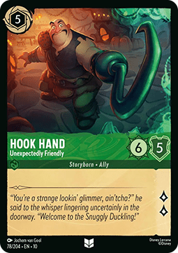 Hook Hand - Unexpectedly Friendly [10WHI-78] (Whispers in the Well) (Uncommon)