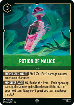 Potion of Malice [10WHI-98] (Whispers in the Well) (Super Rare)