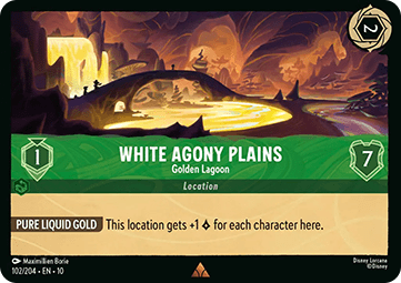 White Agony Plains - Golden Lagoon [10WHI-102] (Whispers in the Well) (Rare)