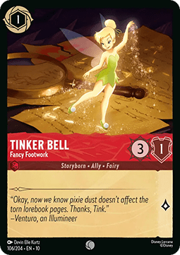 Tinker Bell - Fancy Footwork (V.1) [10WHI-106] (Whispers in the Well) (Common)