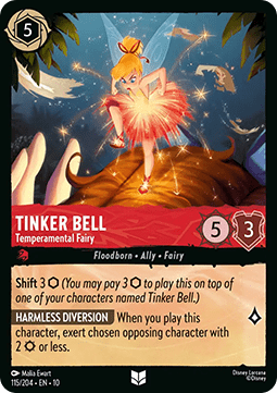Tinker Bell - Temperamental Fairy [10WHI-115] (Whispers in the Well) (Uncommon)