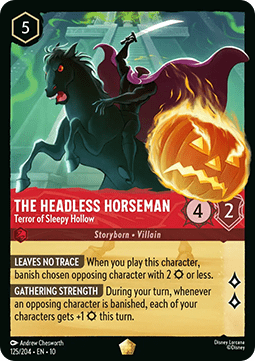 The Headless Horseman - Terror of Sleepy Hollow (V.1) [10WHI-125] (Whispers in the Well) (Legendary)