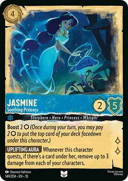 Jasmine - Soothing Princess [10WHI-149] (Whispers in the Well) (Uncommon)