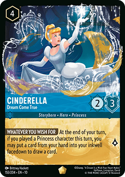 Cinderella - Dream Come True (V.1) [10WHI-155] (Whispers in the Well) (Legendary)