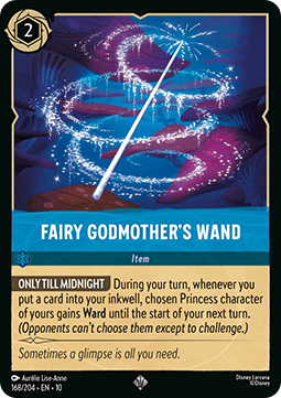 Fairy Godmother's Wand [10WHI-168] (Whispers in the Well) (Super Rare)