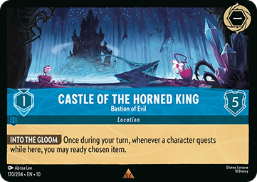 Castle of the Horned King - Bastion of Evil [10WHI-170] (Whispers in the Well) (Rare)