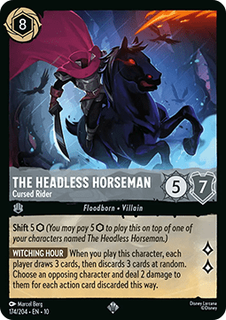 The Headless Horseman - Cursed Rider [10WHI-174] (Whispers in the Well) (Super Rare)