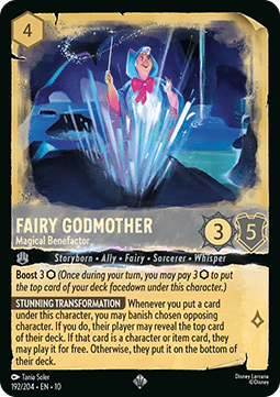 Fairy Godmother - Magical Benefactor [10WHI-192] (Whispers in the Well) (Super Rare)