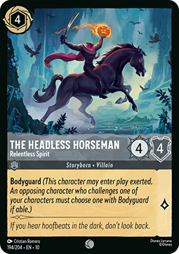 The Headless Horseman - Relentless Spirit [10WHI-194] (Whispers in the Well) (Common)