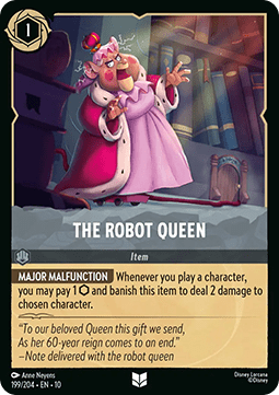 The Robot Queen [10WHI-199] (Whispers in the Well) (Uncommon)