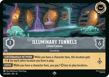 Illuminary Tunnels - Linked Caverns [10WHI-202] (Whispers in the Well) (Super Rare)