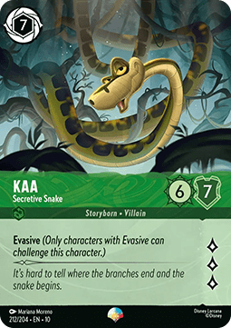 Kaa - Secretive Snake (V.2) [10WHI-212] (Whispers in the Well) (Epic)