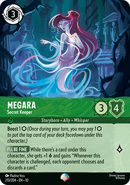 Megara - Secret Keeper (V.2) [10WHI-213] (Whispers in the Well) (Epic)