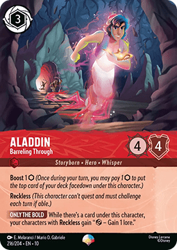 Aladdin - Barreling Through (V.2) [10WHI-216] (Whispers in the Well) (Epic)
