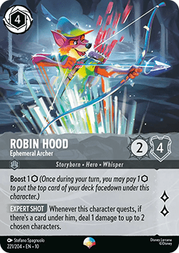 Robin Hood - Ephemeral Archer (V.2) [10WHI-221] (Whispers in the Well) (Epic)