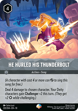 He Hurled His Thunderbolt (V.2) [10WHI-222] (Whispers in the Well) (Epic)