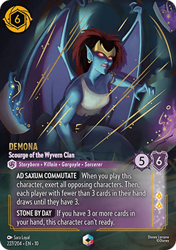 Demona - Scourge of the Wyvern Clan (V.2) [10WHI-227] (Whispers in the Well) (Enchanted)