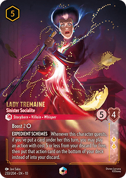 Lady Tremaine - Sinister Socialite (V.2) [10WHI-233] (Whispers in the Well) (Enchanted)