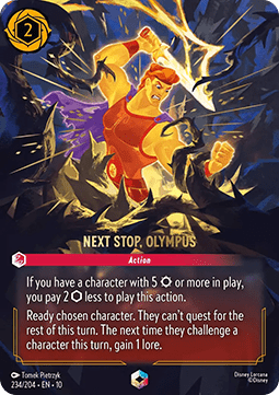 Next Stop, Olympus (V.2) [10WHI-234] (Whispers in the Well) (Enchanted)