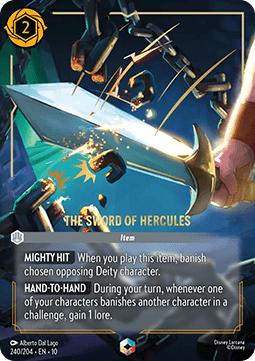 The Sword of Hercules (V.2) [10WHI-240] (Whispers in the Well) (Enchanted)