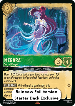 Megara - Secret Keeper (V.3) [10WHI-86] (Whispers in the Well) (Rare)