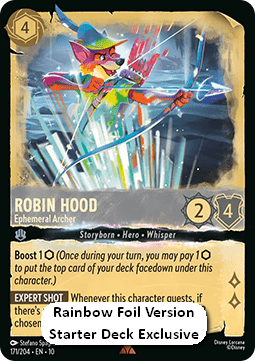 Robin Hood - Ephemeral Archer (V.3) [10WHI-171] (Whispers in the Well) (Rare)