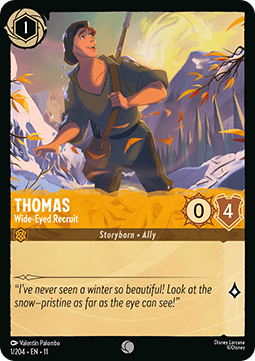 Thomas - Wide-Eyed Recruit [11WSP-1] (Winterspell) (Common)