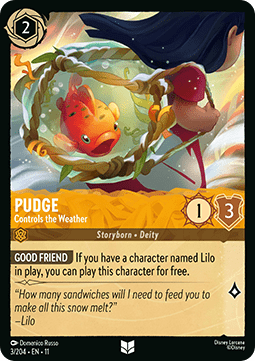 Pudge - Controls the Weather [11WSP-3] (Winterspell) (Uncommon)