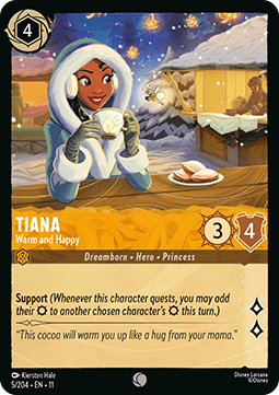 Tiana - Warm and Happy (V.1) [11WSP-5] (Winterspell) (Common)