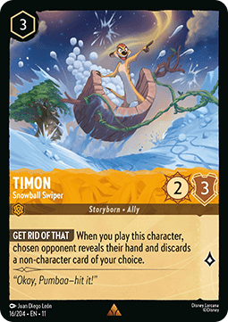 Timon - Snowball Swiper [11WSP-16] (Winterspell) (Rare)