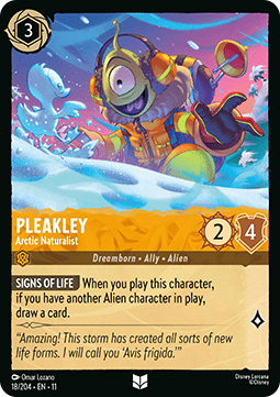 Pleakley - Arctic Naturalist [11WSP-18] (Winterspell) (Uncommon)