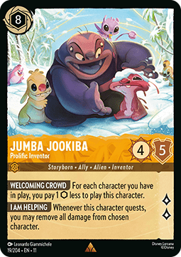 Jumba Jookiba - Prolific Inventor [11WSP-19] (Winterspell) (Rare)