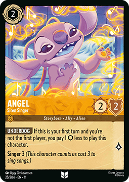 Angel - Siren Singer [11WSP-25] (Winterspell) (Uncommon)