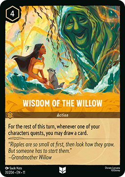 Wisdom of the Willow [11WSP-31] (Winterspell) (Uncommon)