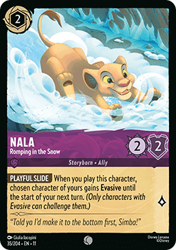 Nala - Romping in the Snow [11WSP-35] (Winterspell) (Common)