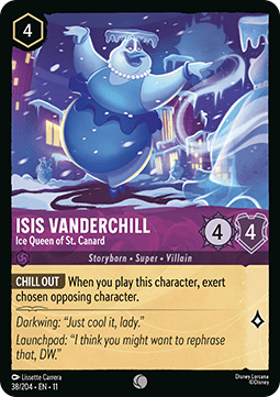 Isis Vanderchill - Ice Queen of St. Canard [11WSP-38] (Winterspell) (Common)