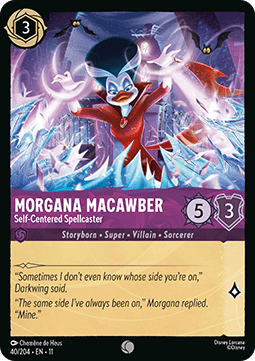 Morgana Macawber - Self-Centered Spellcaster [11WSP-40] (Winterspell) (Common)