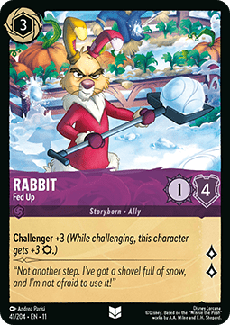 Rabbit - Fed Up [11WSP-41] (Winterspell) (Uncommon)