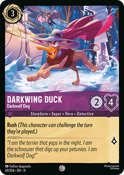 Darkwing Duck - Darkwolf Dog [11WSP-43] (Winterspell) (Common)