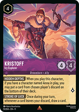 Kristoff - Icy Explorer [11WSP-51] (Winterspell) (Rare)