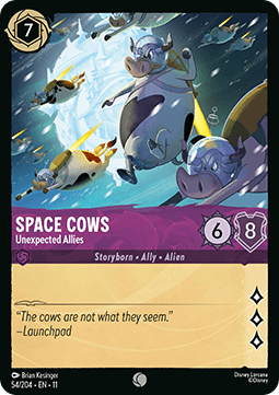 Space Cows - Unexpected Allies [11WSP-54] (Winterspell) (Common)